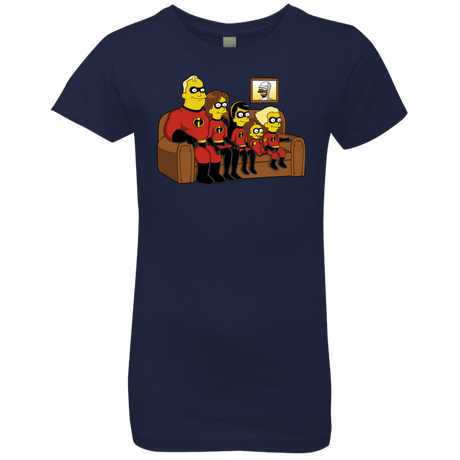 T-Shirts Midnight Navy / YXS Super Family Girls Premium T-Shirt