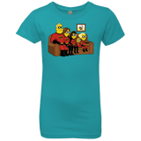 T-Shirts Tahiti Blue / YXS Super Family Girls Premium T-Shirt