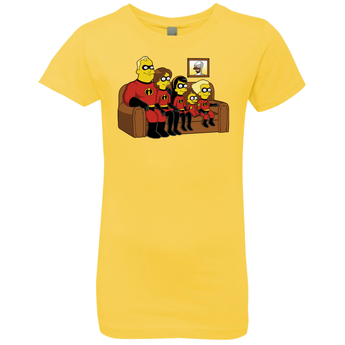 T-Shirts Vibrant Yellow / YXS Super Family Girls Premium T-Shirt