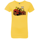 T-Shirts Vibrant Yellow / YXS Super Family Girls Premium T-Shirt