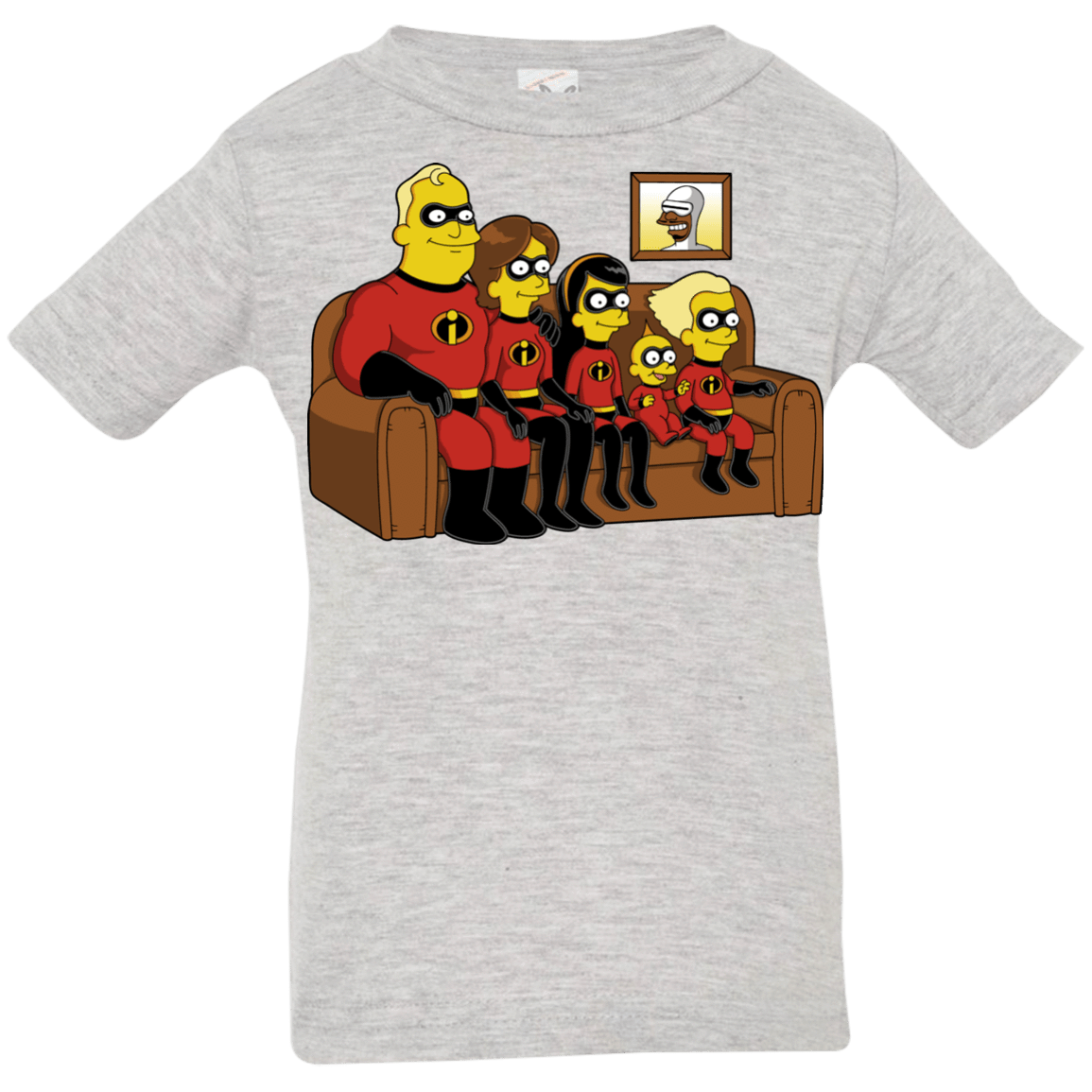 T-Shirts Heather Grey / 6 Months Super Family Infant Premium T-Shirt