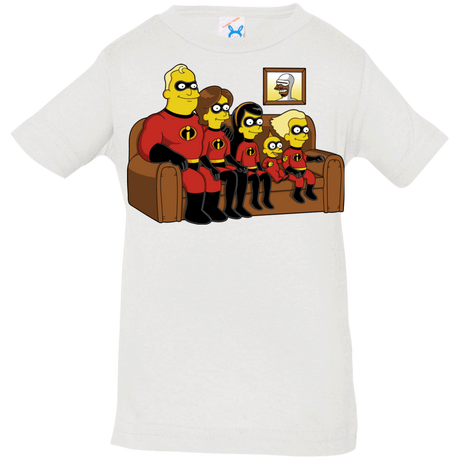 T-Shirts White / 6 Months Super Family Infant Premium T-Shirt