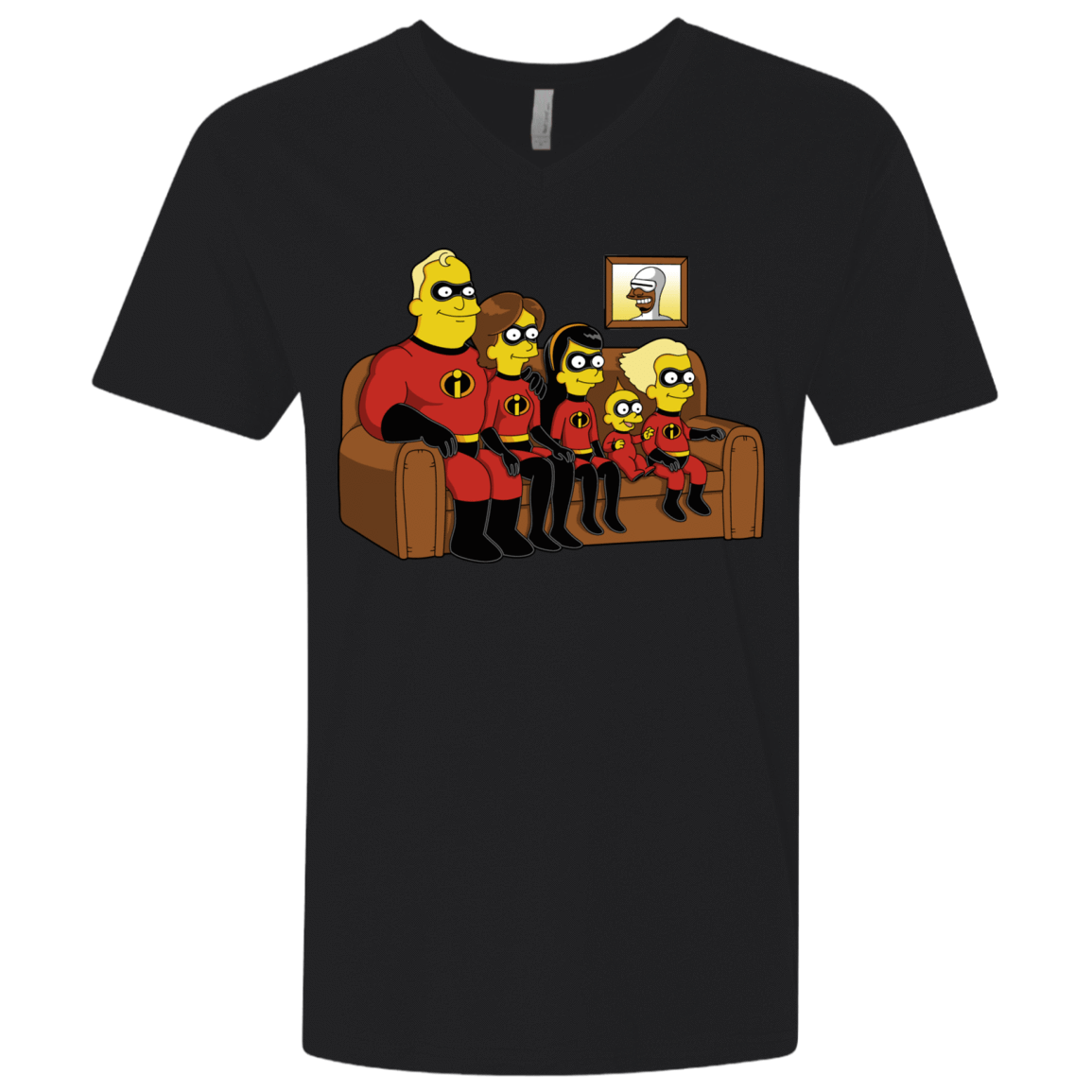 T-Shirts Black / X-Small Super Family Men's Premium V-Neck