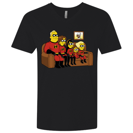 T-Shirts Black / X-Small Super Family Men's Premium V-Neck