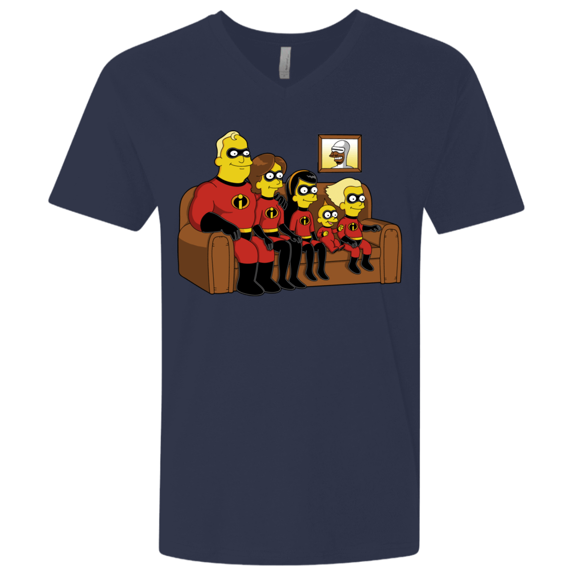 T-Shirts Midnight Navy / X-Small Super Family Men's Premium V-Neck