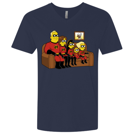 T-Shirts Midnight Navy / X-Small Super Family Men's Premium V-Neck
