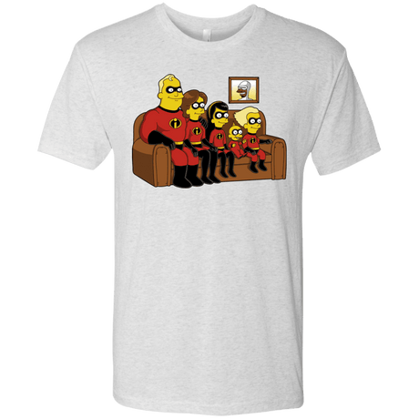 T-Shirts Heather White / S Super Family Men's Triblend T-Shirt