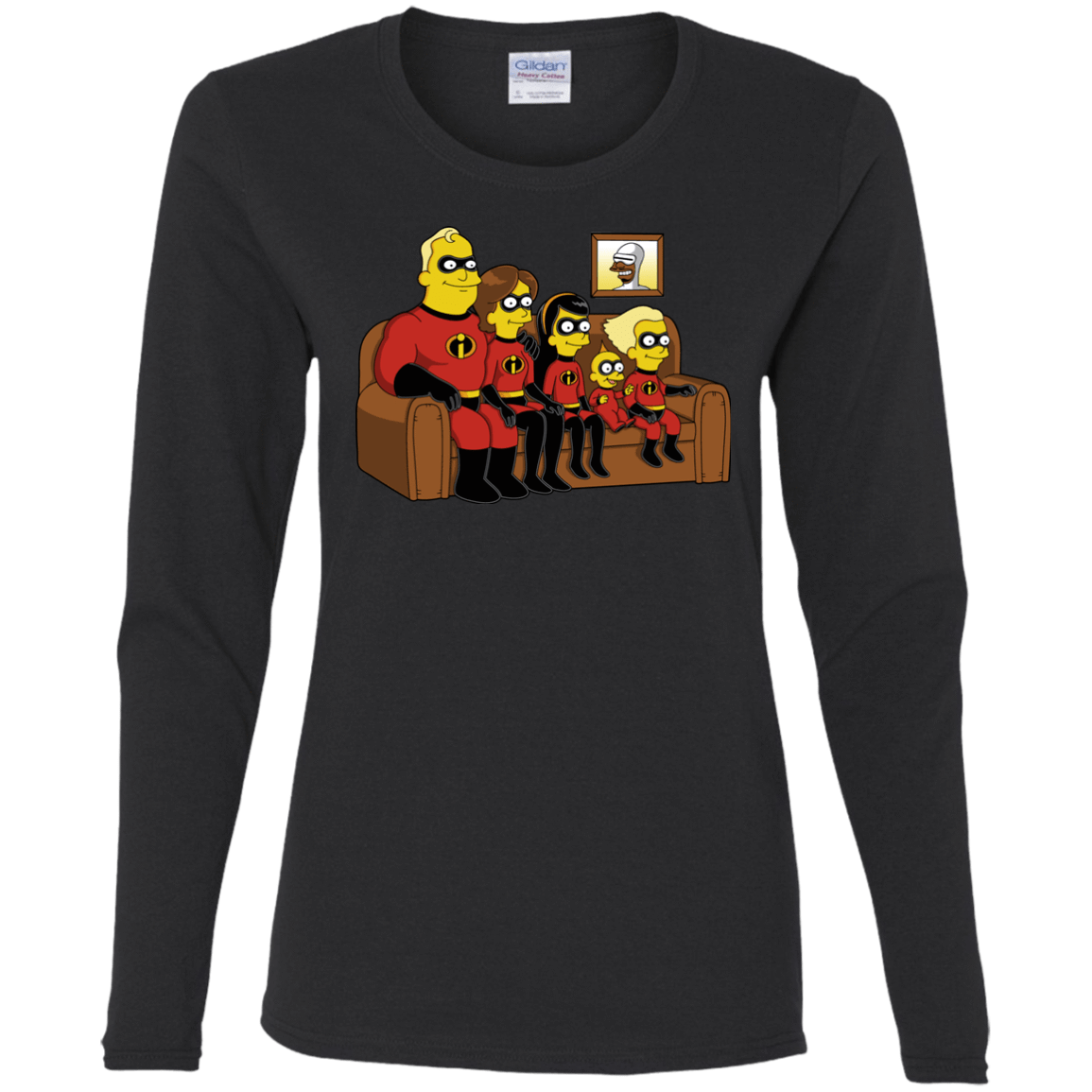 T-Shirts Black / S Super Family Women's Long Sleeve T-Shirt