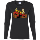 T-Shirts Black / S Super Family Women's Long Sleeve T-Shirt