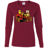 T-Shirts Cardinal / S Super Family Women's Long Sleeve T-Shirt
