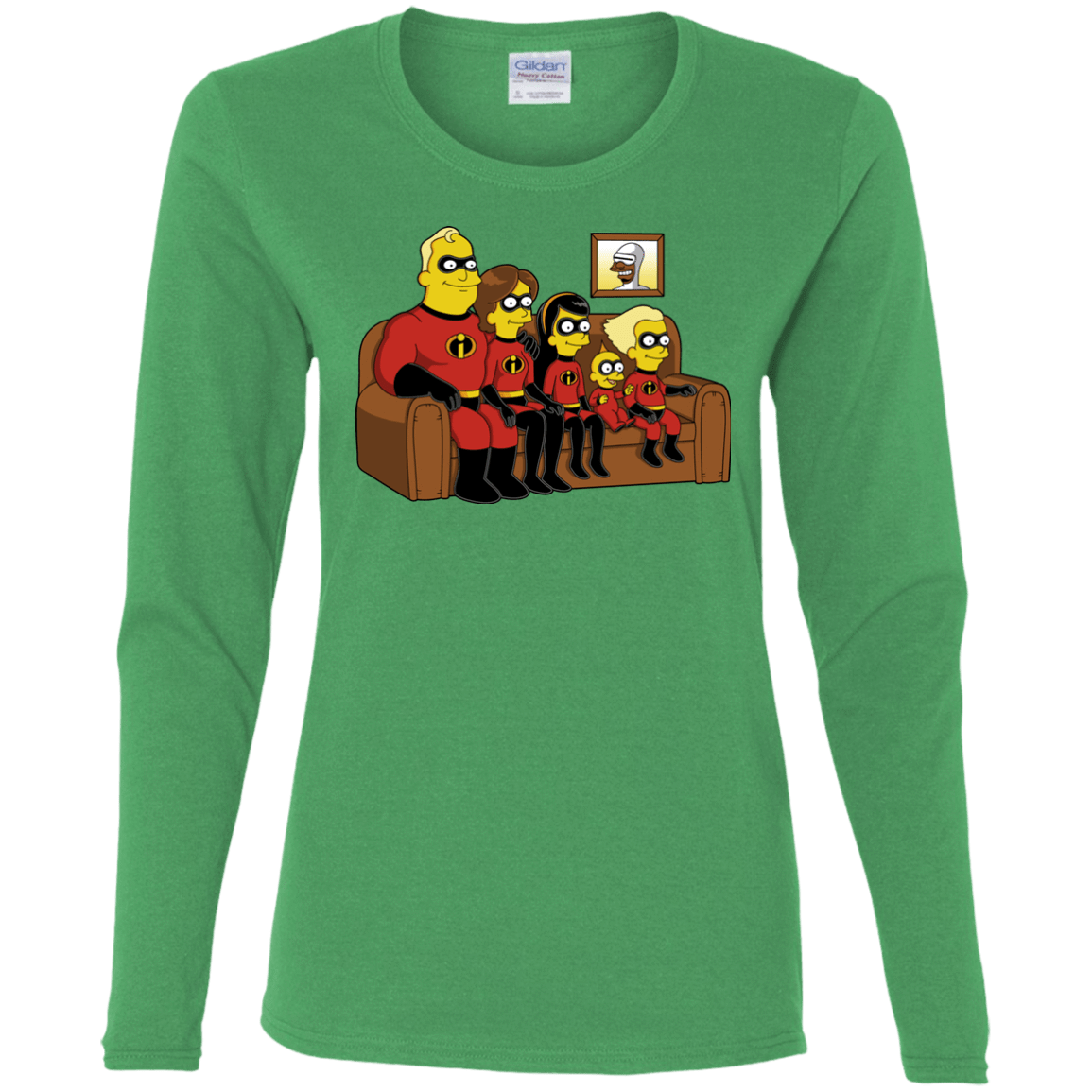 T-Shirts Irish Green / S Super Family Women's Long Sleeve T-Shirt