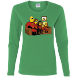 T-Shirts Irish Green / S Super Family Women's Long Sleeve T-Shirt