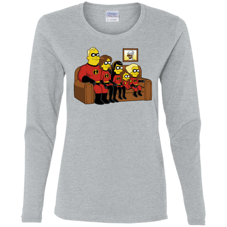 T-Shirts Sport Grey / S Super Family Women's Long Sleeve T-Shirt