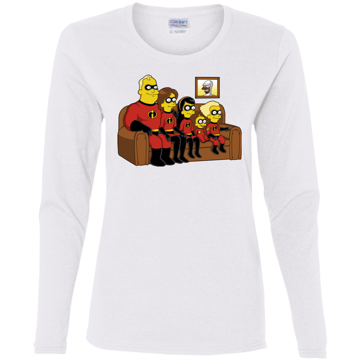 T-Shirts White / S Super Family Women's Long Sleeve T-Shirt