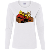 T-Shirts White / S Super Family Women's Long Sleeve T-Shirt
