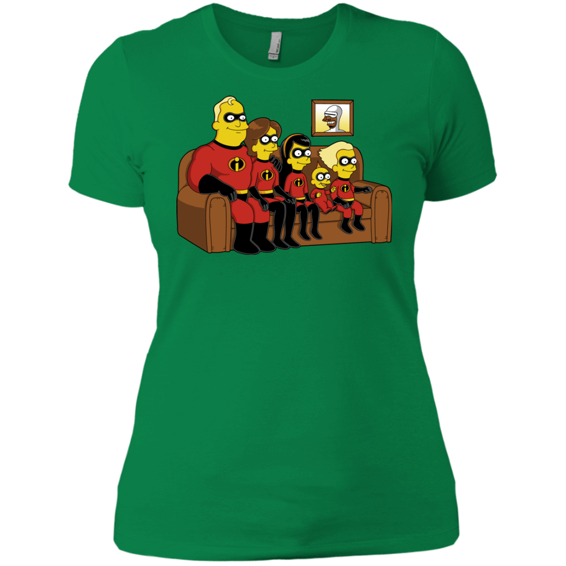 T-Shirts Kelly Green / X-Small Super Family Women's Premium T-Shirt
