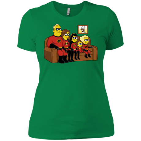 T-Shirts Kelly Green / X-Small Super Family Women's Premium T-Shirt