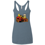Super Family Women's Triblend Racerback Tank