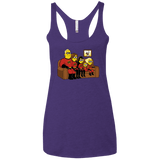 Super Family Women's Triblend Racerback Tank