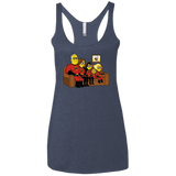 Super Family Women's Triblend Racerback Tank