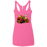 Super Family Women's Triblend Racerback Tank