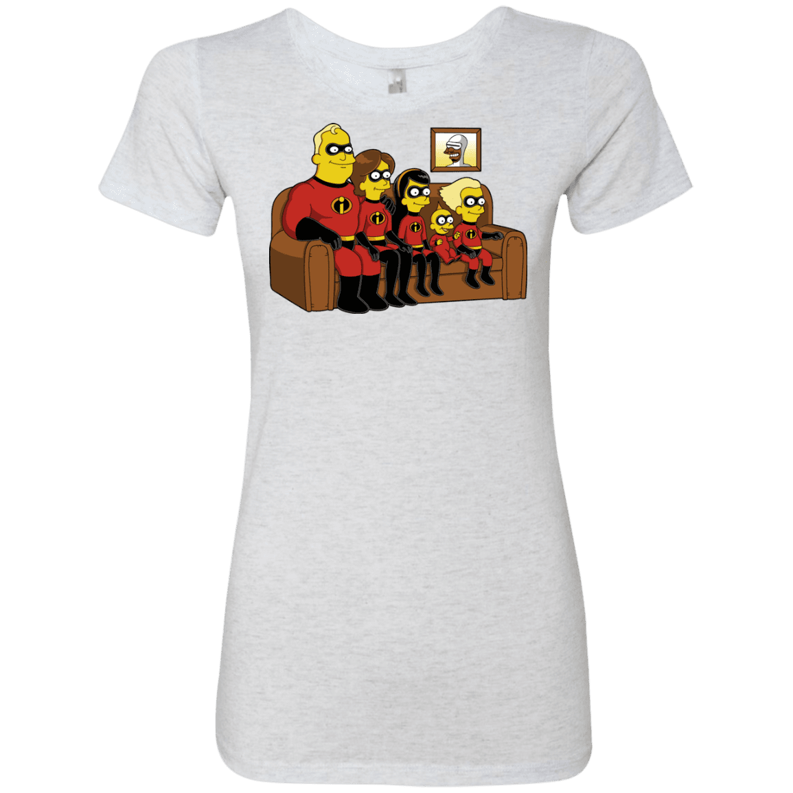 T-Shirts Heather White / S Super Family Women's Triblend T-Shirt