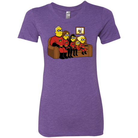T-Shirts Purple Rush / S Super Family Women's Triblend T-Shirt
