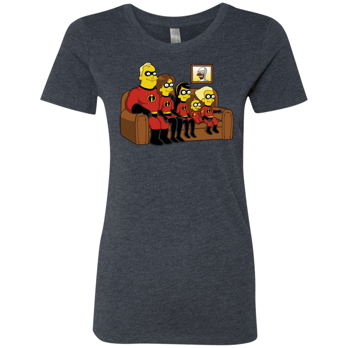 T-Shirts Vintage Navy / S Super Family Women's Triblend T-Shirt