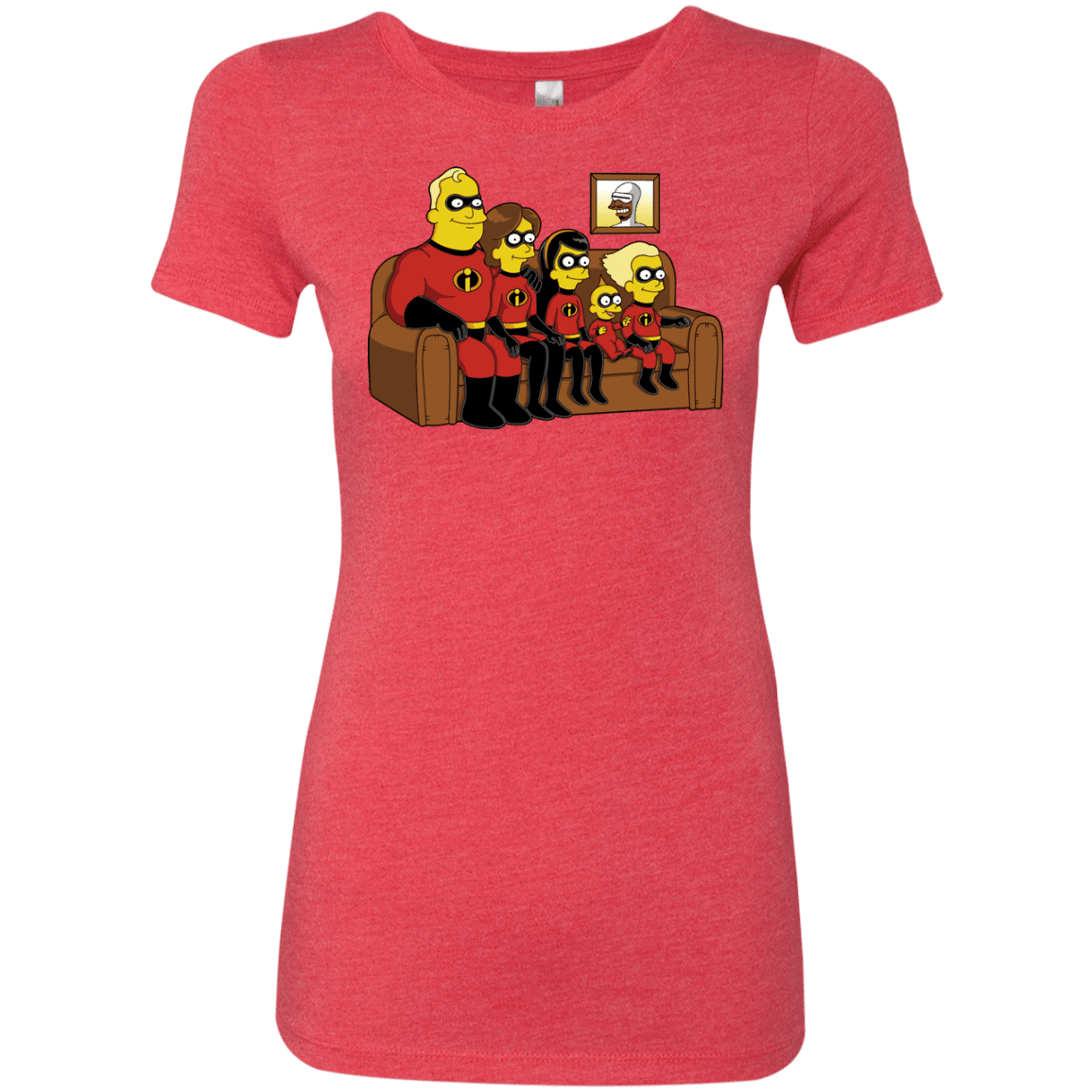 T-Shirts Vintage Red / S Super Family Women's Triblend T-Shirt
