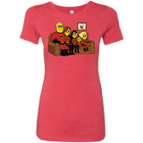 T-Shirts Vintage Red / S Super Family Women's Triblend T-Shirt