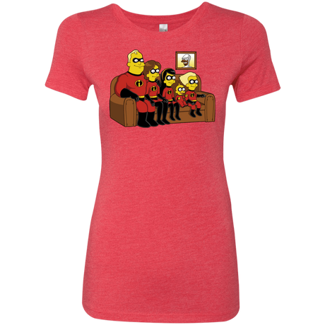 T-Shirts Vintage Red / S Super Family Women's Triblend T-Shirt