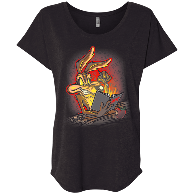 T-Shirts Vintage Black / X-Small SUPER GENIUS Triblend Dolman Sleeve