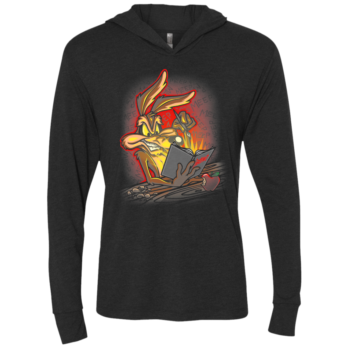 T-Shirts Vintage Black / X-Small SUPER GENIUS Triblend Long Sleeve Hoodie Tee