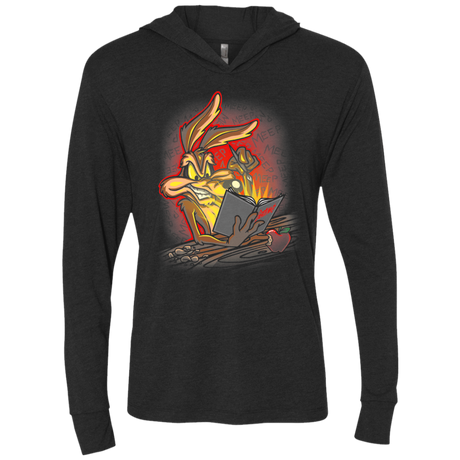 T-Shirts Vintage Black / X-Small SUPER GENIUS Triblend Long Sleeve Hoodie Tee