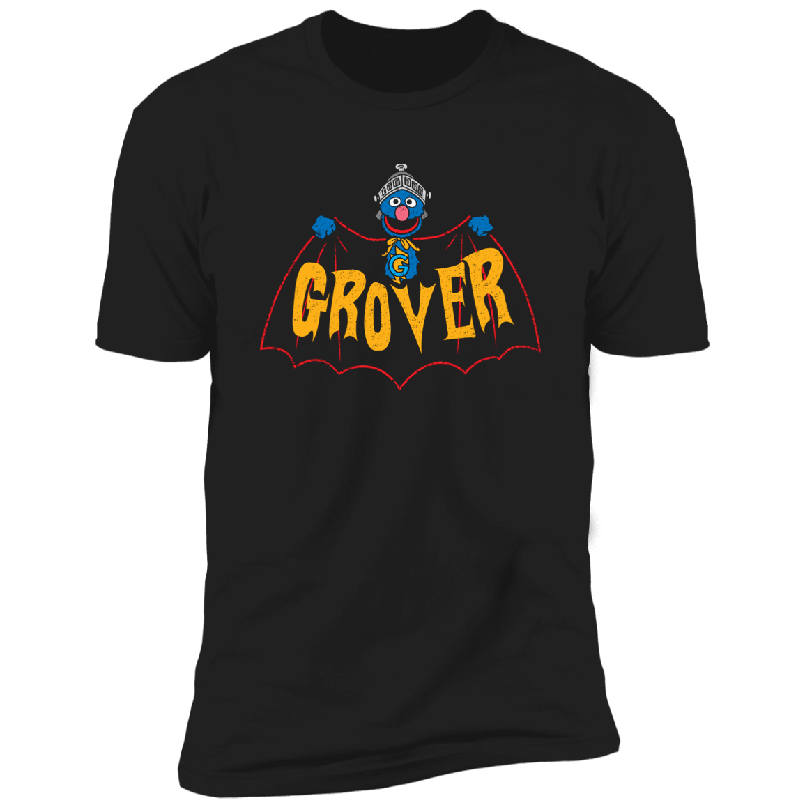 T-Shirts Black / X-Small Super Grover Men's Premium T-Shirt