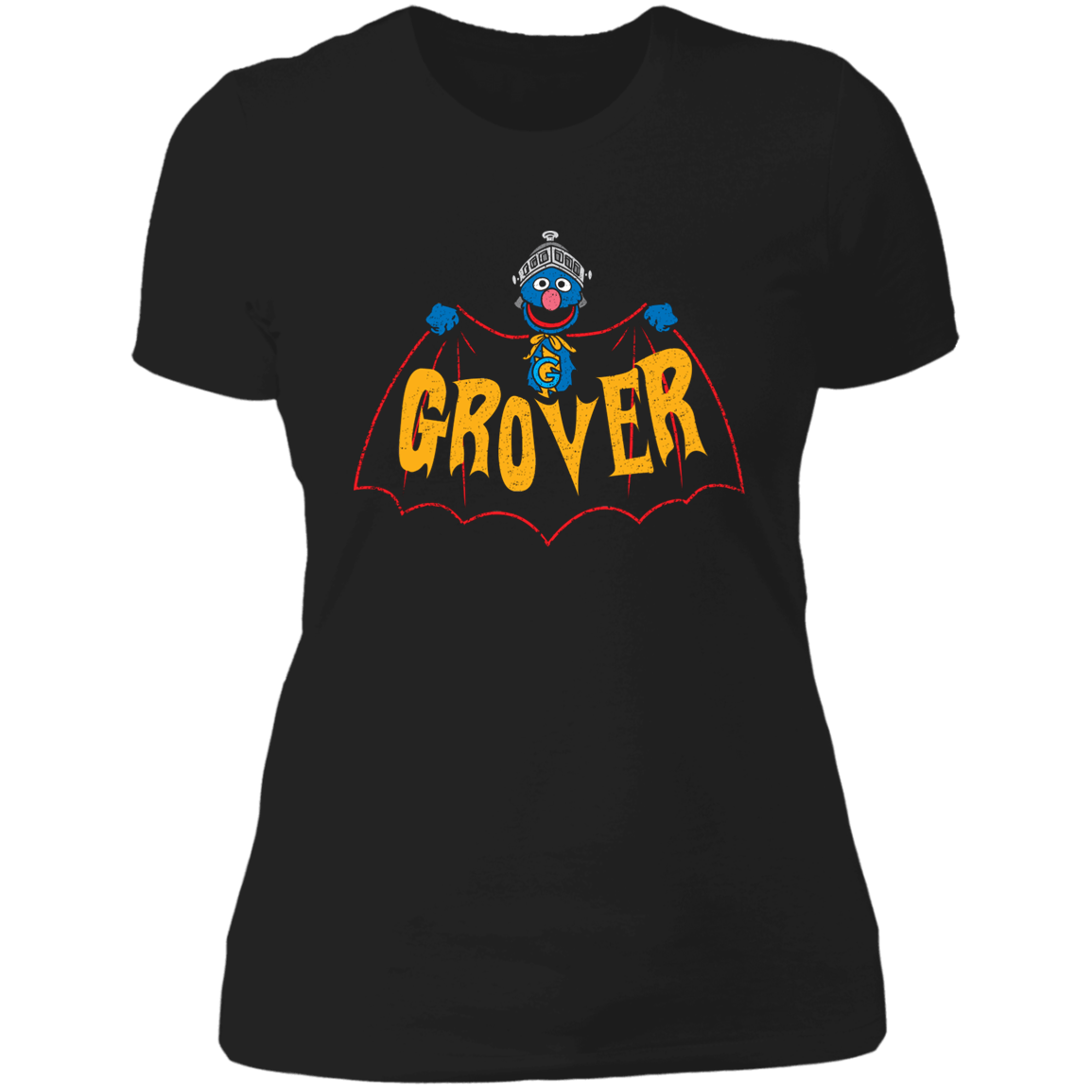 T-Shirts Black / X-Small Super Grover Women's Premium T-Shirt