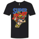 T-Shirts Black / X-Small Super Jiggy Bros Men's Premium V-Neck