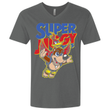 T-Shirts Heavy Metal / X-Small Super Jiggy Bros Men's Premium V-Neck
