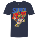 T-Shirts Midnight Navy / X-Small Super Jiggy Bros Men's Premium V-Neck