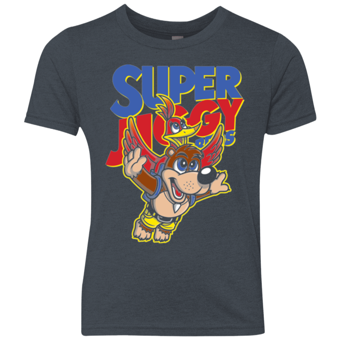 T-Shirts Vintage Navy / YXS Super Jiggy Bros Youth Triblend T-Shirt