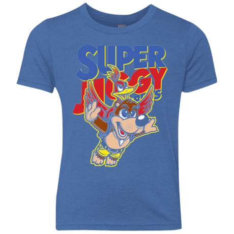 T-Shirts Vintage Royal / YXS Super Jiggy Bros Youth Triblend T-Shirt