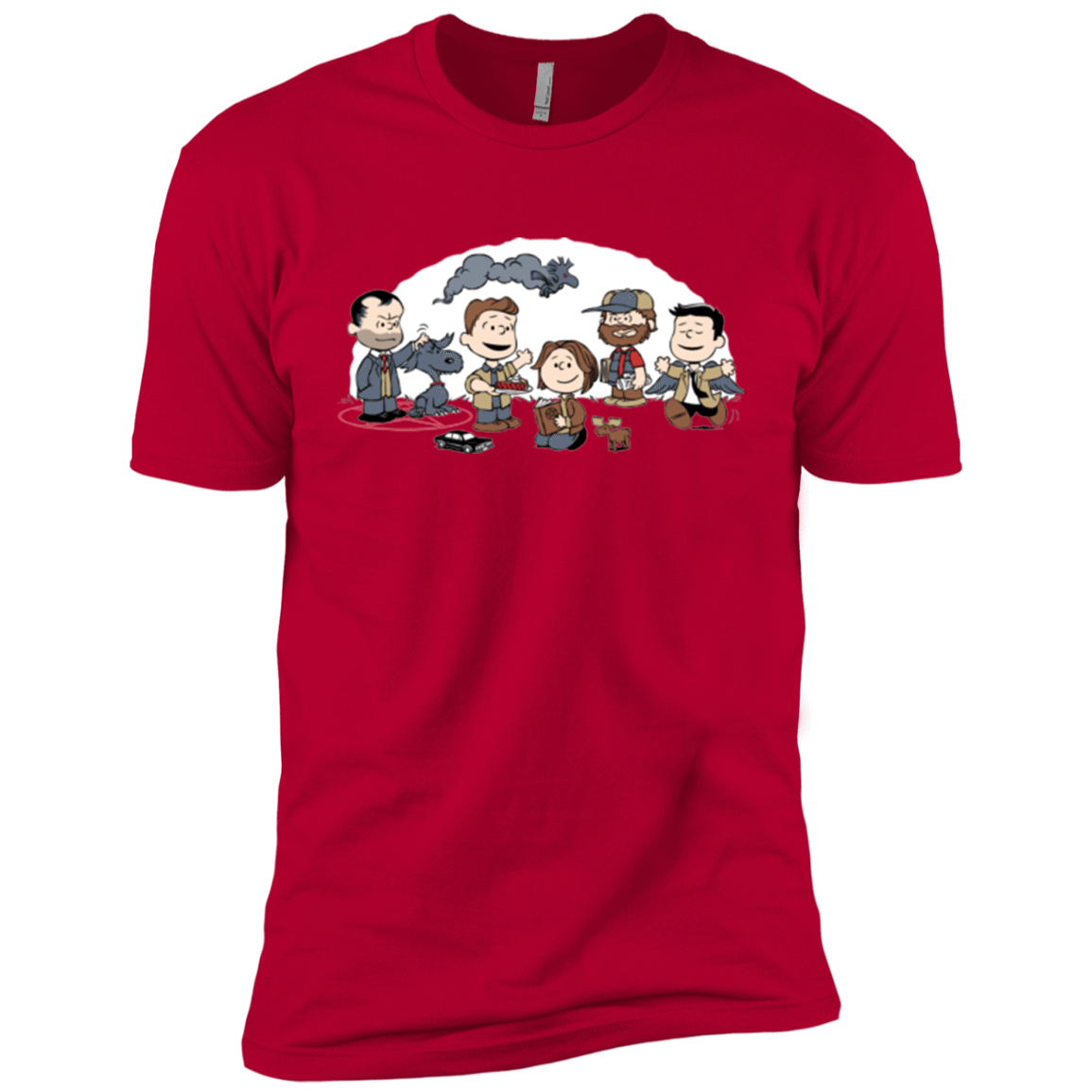T-Shirts Red / YXS Super Nutural Boys Premium T-Shirt