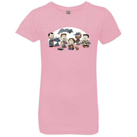 T-Shirts Light Pink / YXS Super Nutural Girls Premium T-Shirt