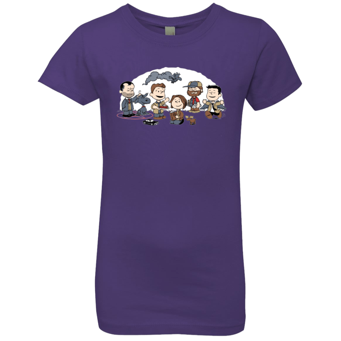 T-Shirts Purple Rush / YXS Super Nutural Girls Premium T-Shirt