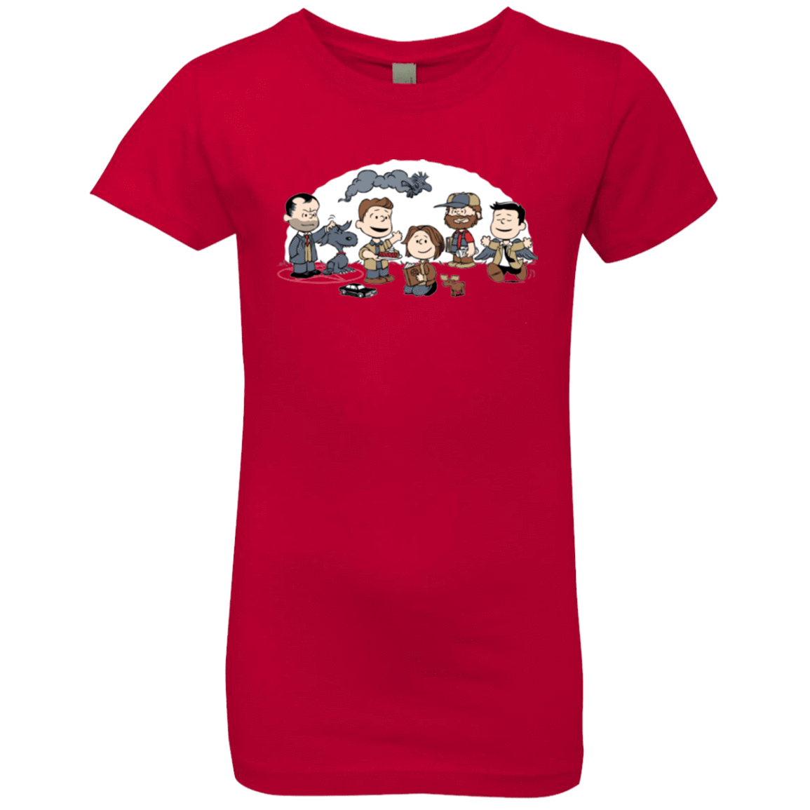 T-Shirts Red / YXS Super Nutural Girls Premium T-Shirt