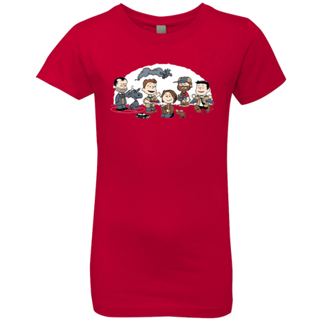 T-Shirts Red / YXS Super Nutural Girls Premium T-Shirt