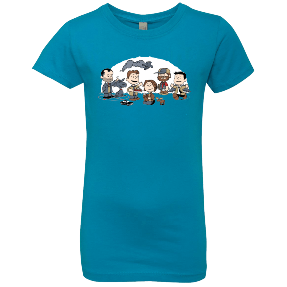 T-Shirts Turquoise / YXS Super Nutural Girls Premium T-Shirt