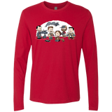 T-Shirts Red / Small Super Nutural Men's Premium Long Sleeve