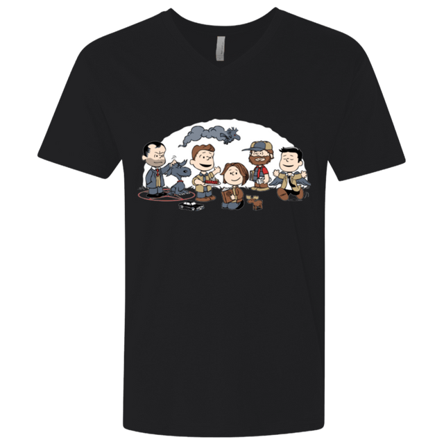 T-Shirts Black / X-Small Super Nutural Men's Premium V-Neck