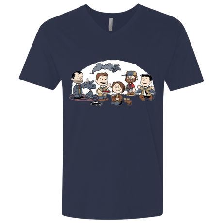 T-Shirts Midnight Navy / X-Small Super Nutural Men's Premium V-Neck